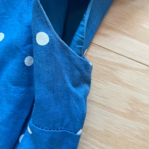 Boden US 4 Dress Blue and White Polkadot Fit and Flare - Picture 7 of 7
